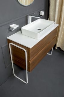 Раковина накладная Armadi Art Vallessi 60см белый 874